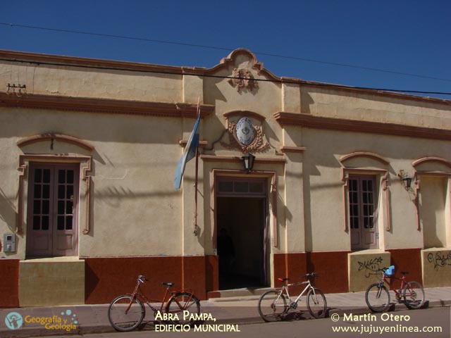 Abra Pampa, edificion municipal