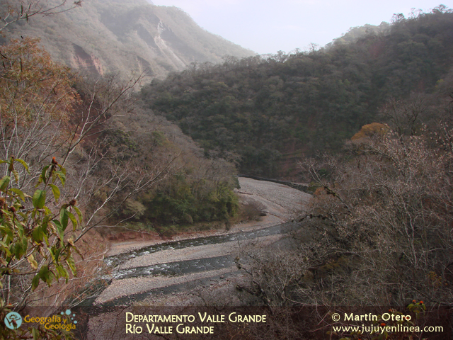Departamento Valle Grande - Río Valle Grande