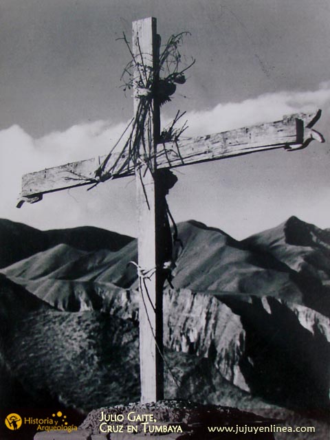 Julio Gaite, Cruz en Tumbaya