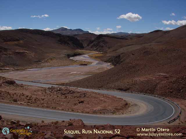 Susques, Ruta Nacional 52