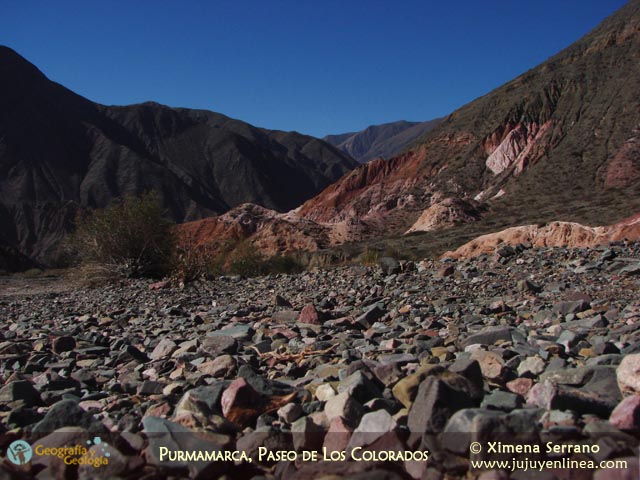 Purmamarca, Paseo de los Colorados