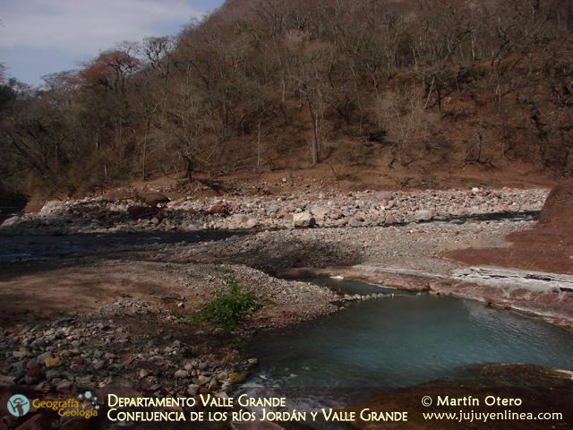 Departamento Valle Grande - Confluencia de los Ríos Jordán y Valle Grande