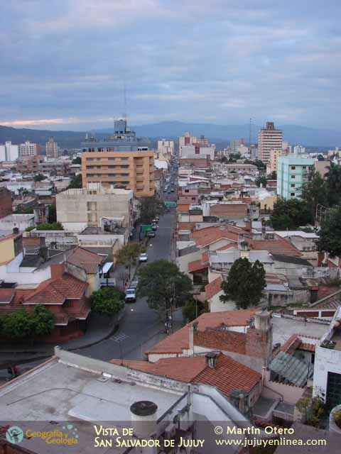 Vista de San Salvador de Jujuy