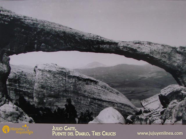 Julio Gaite, Puente del Diablo, Tres Cruces