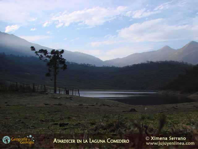 Atardecer en la Laguna Comedero
