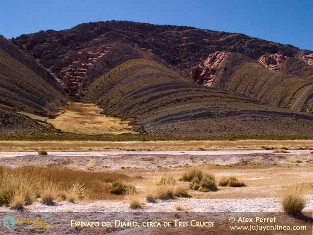 Espinazo del Diablo, cerca de Tres Cruces