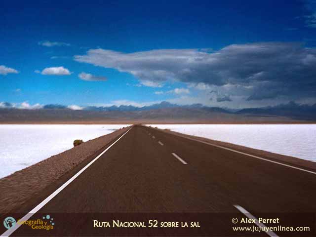 Ruta Nacional 52 sobre la sal