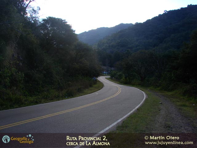 Ruta Provincial 2, cerca de La Almona