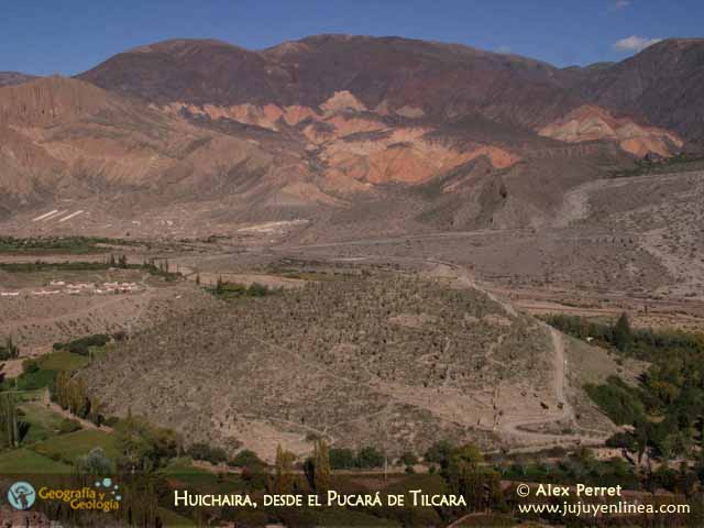 Huichaira, desde el Pucará de Tilcara
