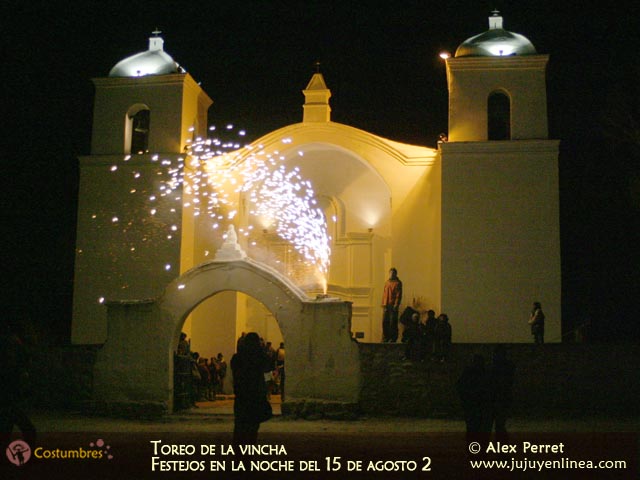 Toreo de la Vincha - Festejos en la noche del 15 de agosto 2