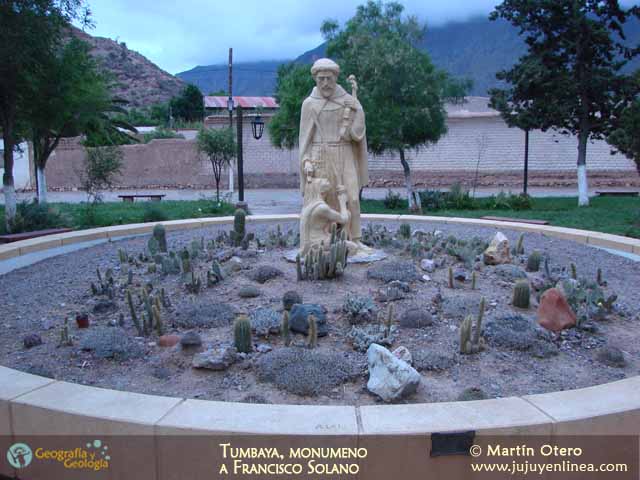 Tumbaya, monumento a Francisco Solano