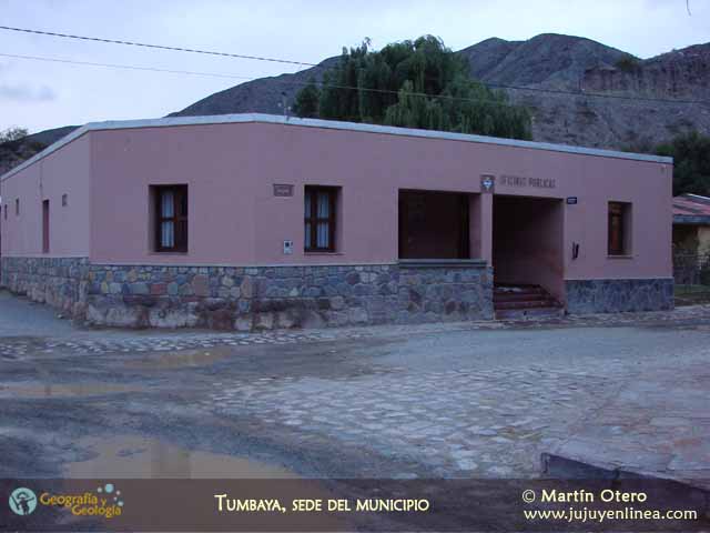Tumbaya, sede del municipio